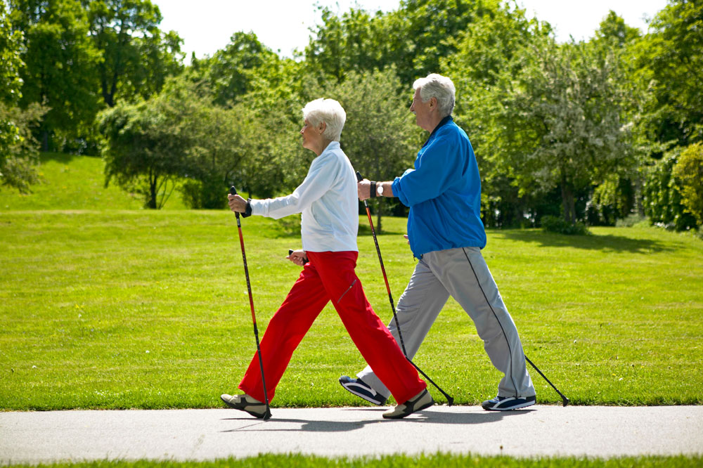 Nordic Walking für Senioren Nordic Walking für Senioren