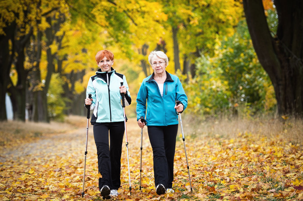 Nordic Walking Technik – Schritt für Schritt Anleitung