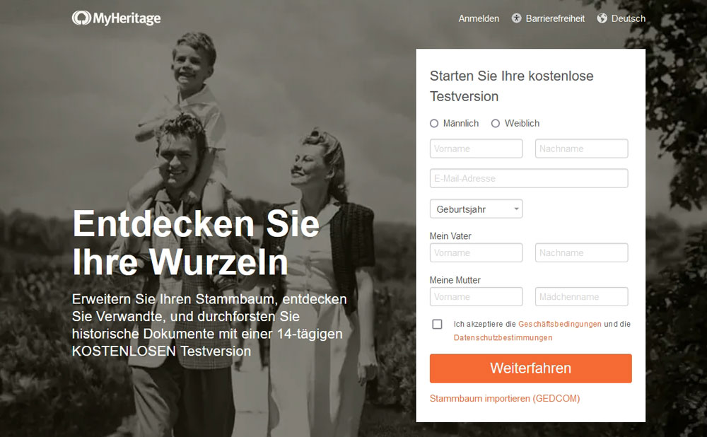 Ahnenforschung - Familienstammbaum erstellen Ahnenforschung - Familienstammbaum erstellen