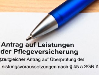 Antrag Pflegegrad