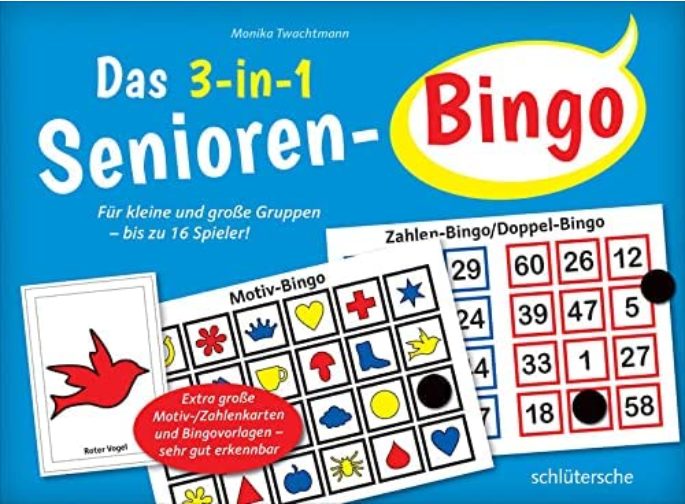 Das 3-in-1 Senioren-Bingo