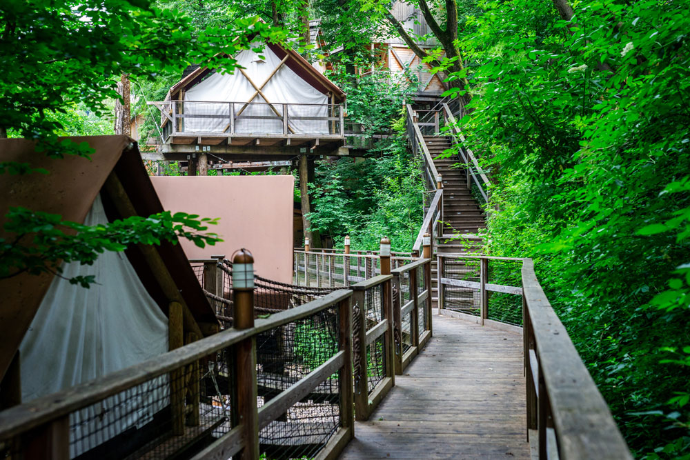 Glamping in Naturreservaten