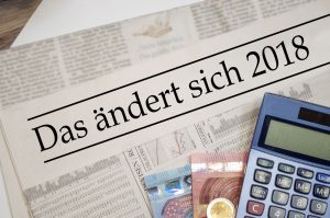 Änderungen 2018