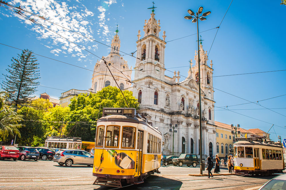 Tram 28 Lissabon