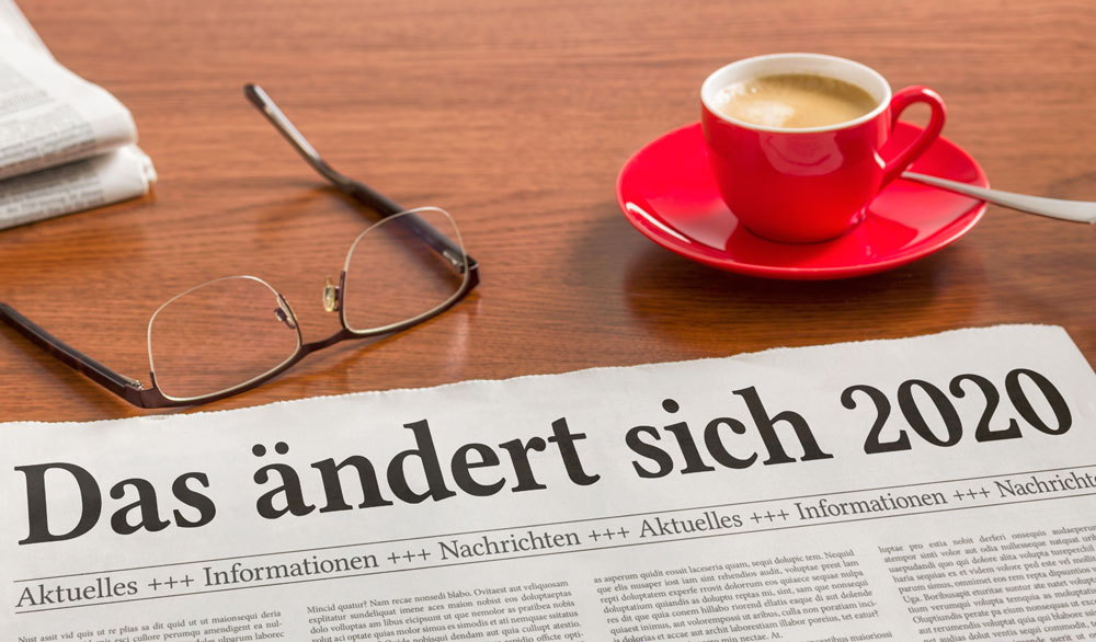 © Zerbor / stock.adobe.com Änderungen 2020
