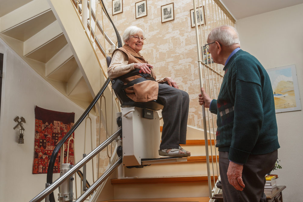 Treppenlift von der Steuer absetzen