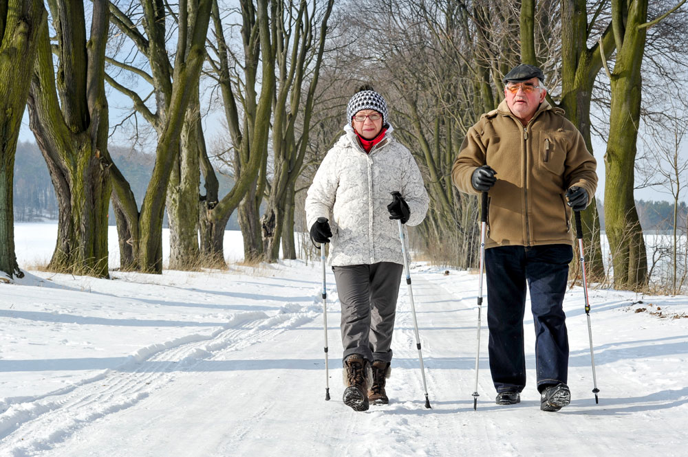 Spaziergang im Schnee