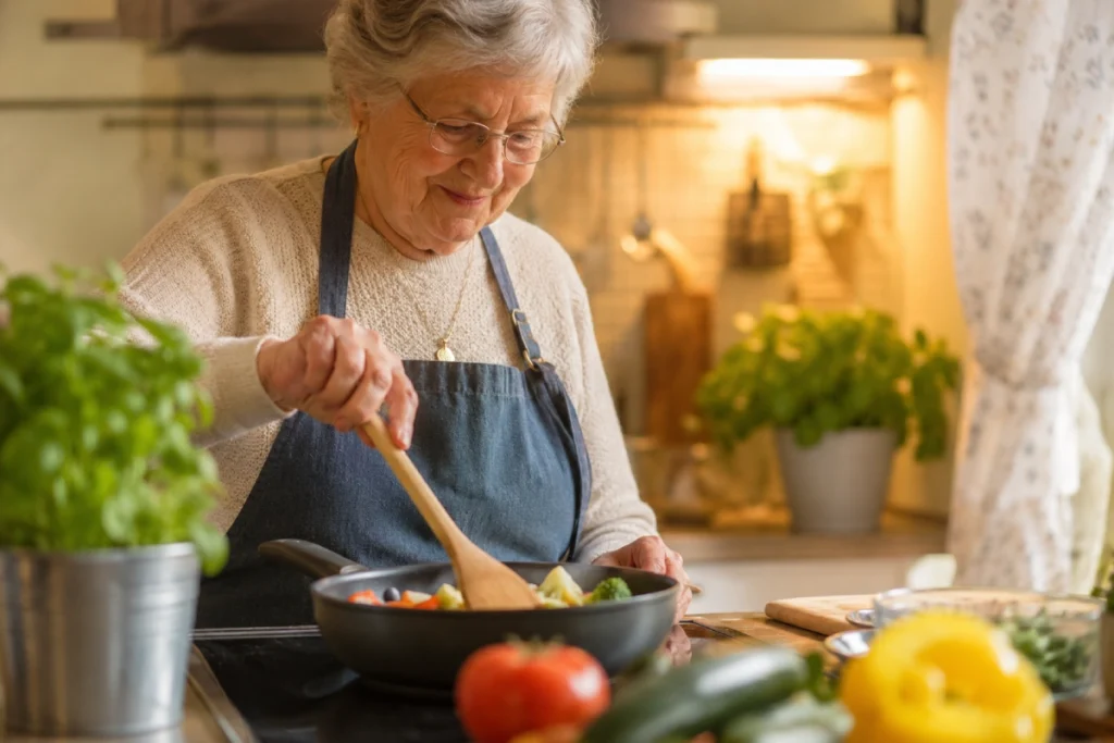 Kochen im Alter: Tipps und Rezepte für 1 bis 2 Personen Kochen im Alter: Tipps und Rezepte für 1–2 Personen